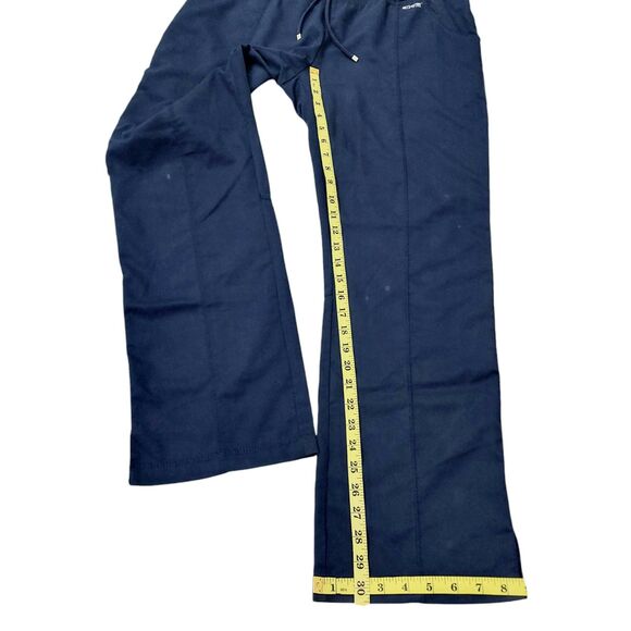 Gray's Anatomy Scrub Pants Womens Medium Navy Active Straight Leg Work Uniform - Picture 11 of 11